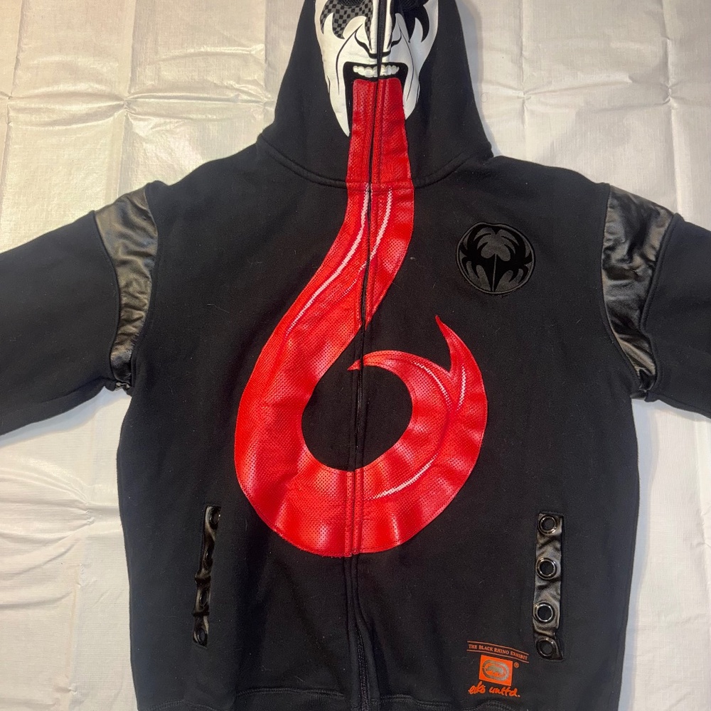 2009 GENE SIMMONS The Demon Kiss full zip Mask Marc Ecko sell asis